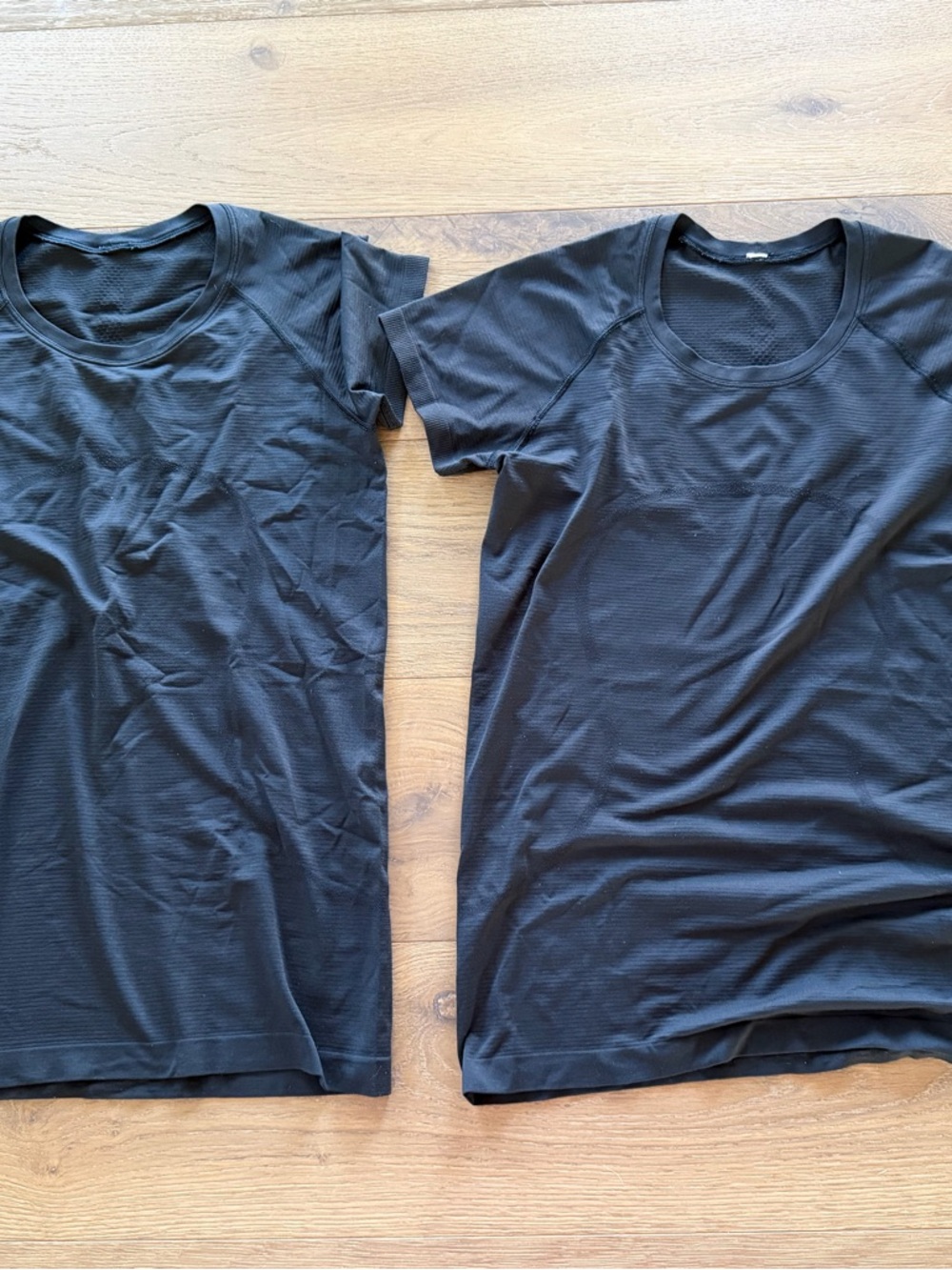 lululemon athletica Swiftly Tech Black Short Sleeve Shirts - Set of 2 Shirts